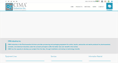 Desktop Screenshot of cimapharma.com